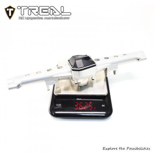 TREAL SCX6 Rear Axle Housing One Piece CNC Billet Machined