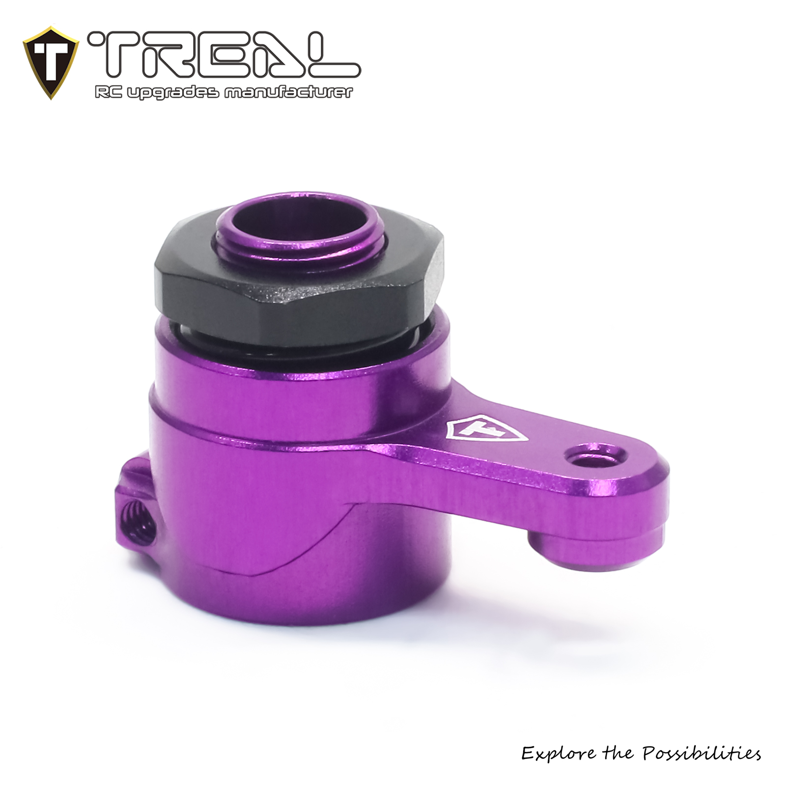 TI専用　　LSR-C75M/HRST1s M/sura TREAL Aluminum 7075 Servo Saver Set Servo Horn 20T for Losi 1/18