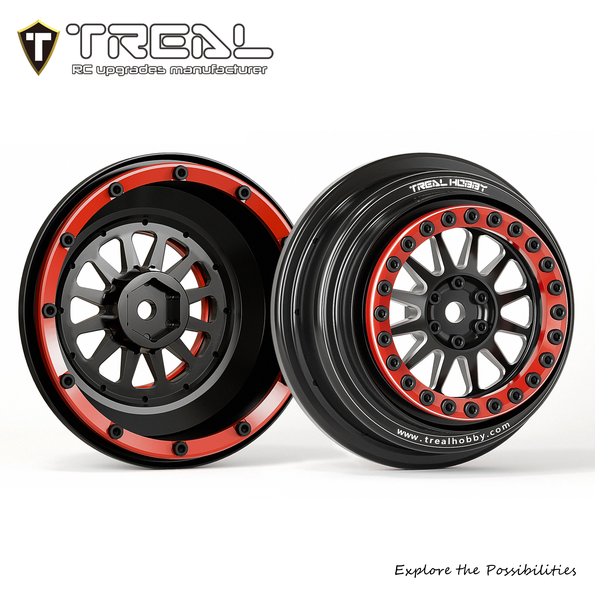 Fits Traxxas 85076-4 Unlimited Desert Racer UDR - TIRES & WHEELS (BLUE Baja KR3 - Foto 3