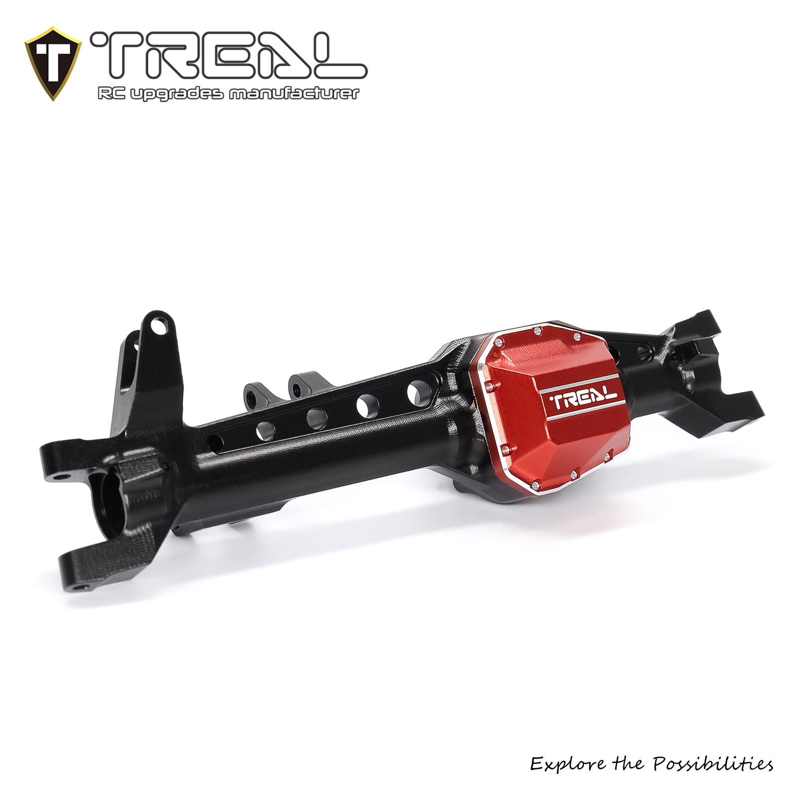 TREAL Aluminum 7075 Straight Front Axle CNC Billet Machined
