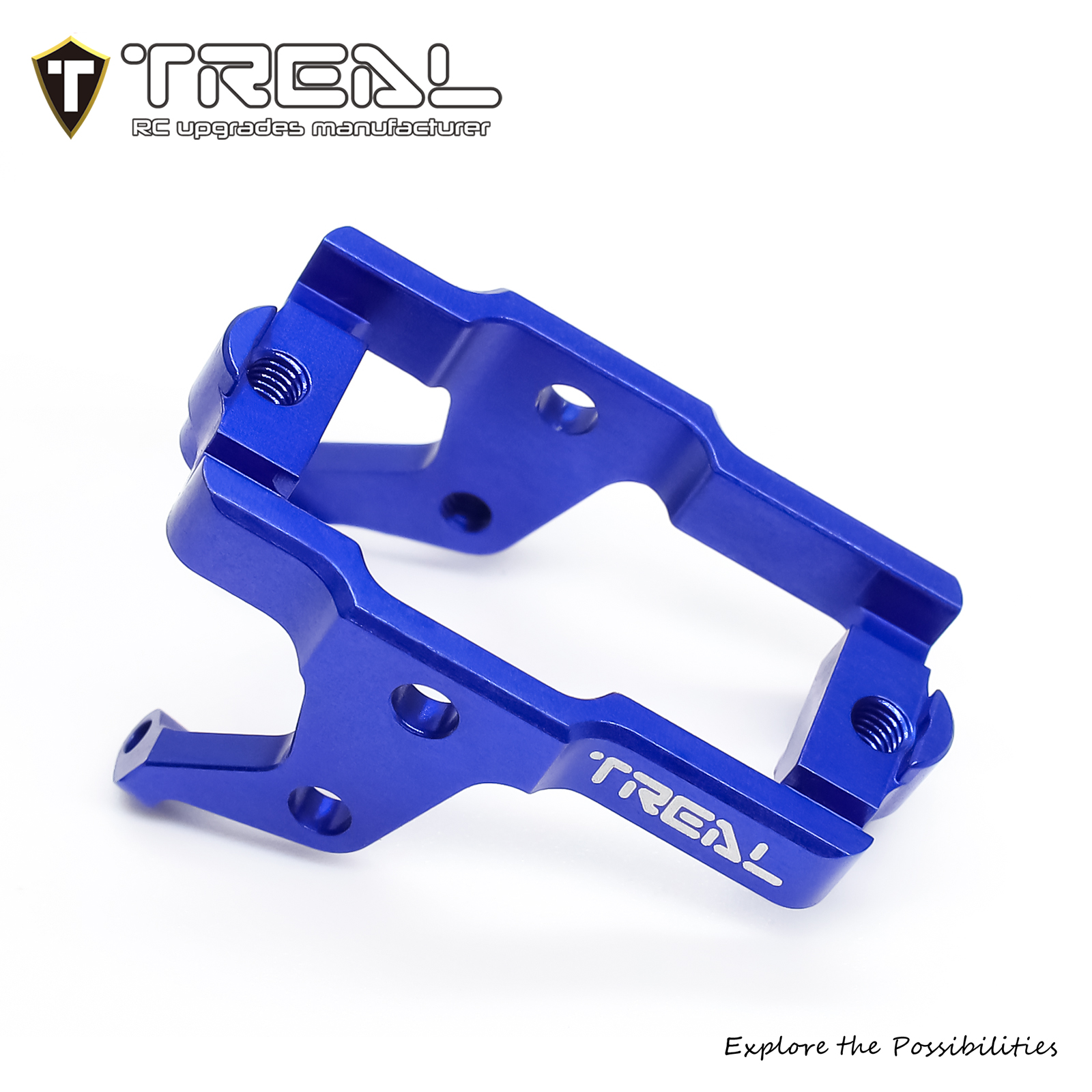 TREAL Aluminum 7075 Servo Mount for 1/18 TRX4M Upgrades