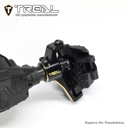 TREAL Brass C Hubs Heavy Weight for SCX10 PRO Rock Crawler PRO45