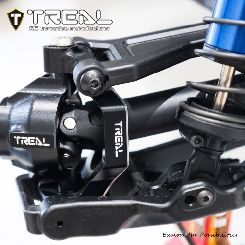 Treal Maxx 1:10 Aluminum 7075 CNC Upgrade Front C hubs Carriers