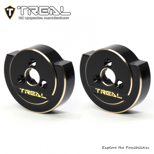 TREAL Brass Weight Rear Balance Counterweight Upgrades for Vanquish H10 Optic Rear Axle Black(78.4g/0.17lb per pc)