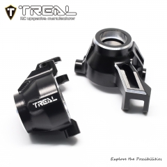 Treal MAXX CNC Billet Aluminum 7075 Front Knuckles Arms Set 1:10
