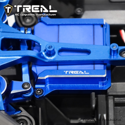 TREAL Aluminum 7075 Steering Servo Horn 25T Tie Rod Link and Servo