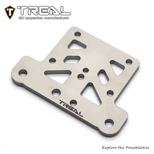 TREAL Titanium Alloy Top Plate Front/Rear for Arrma 1/8 Kraton 6S/Senton/Outcast 6S