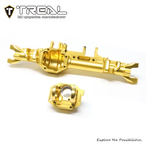 TREAL Aluminum 7075 Front Axle Housing CNC Billet Machined