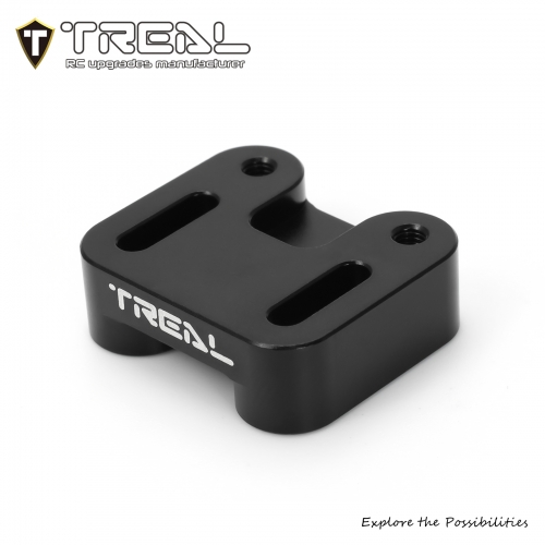 TREAL Aluminum 7075 Adjustable Servo Mount Bracket for Axial SCX6 Jeep Wrangler Trail Honcho