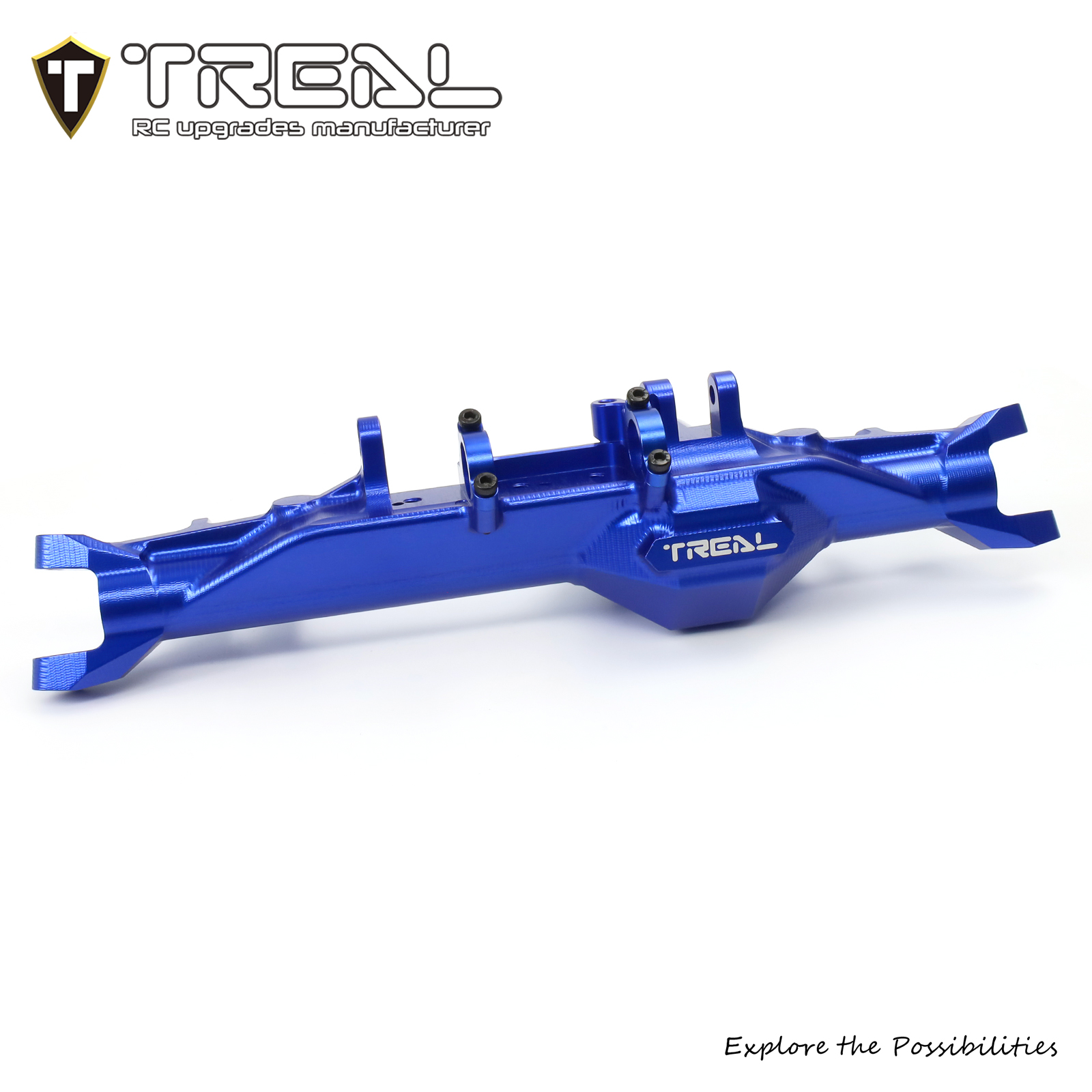 TREAL Aluminum 7075 Front Axle Housing CNC Billet Machined