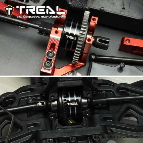 TREAL Heavy-Duty Hardened Steel 7075 Aluminum Differential Case