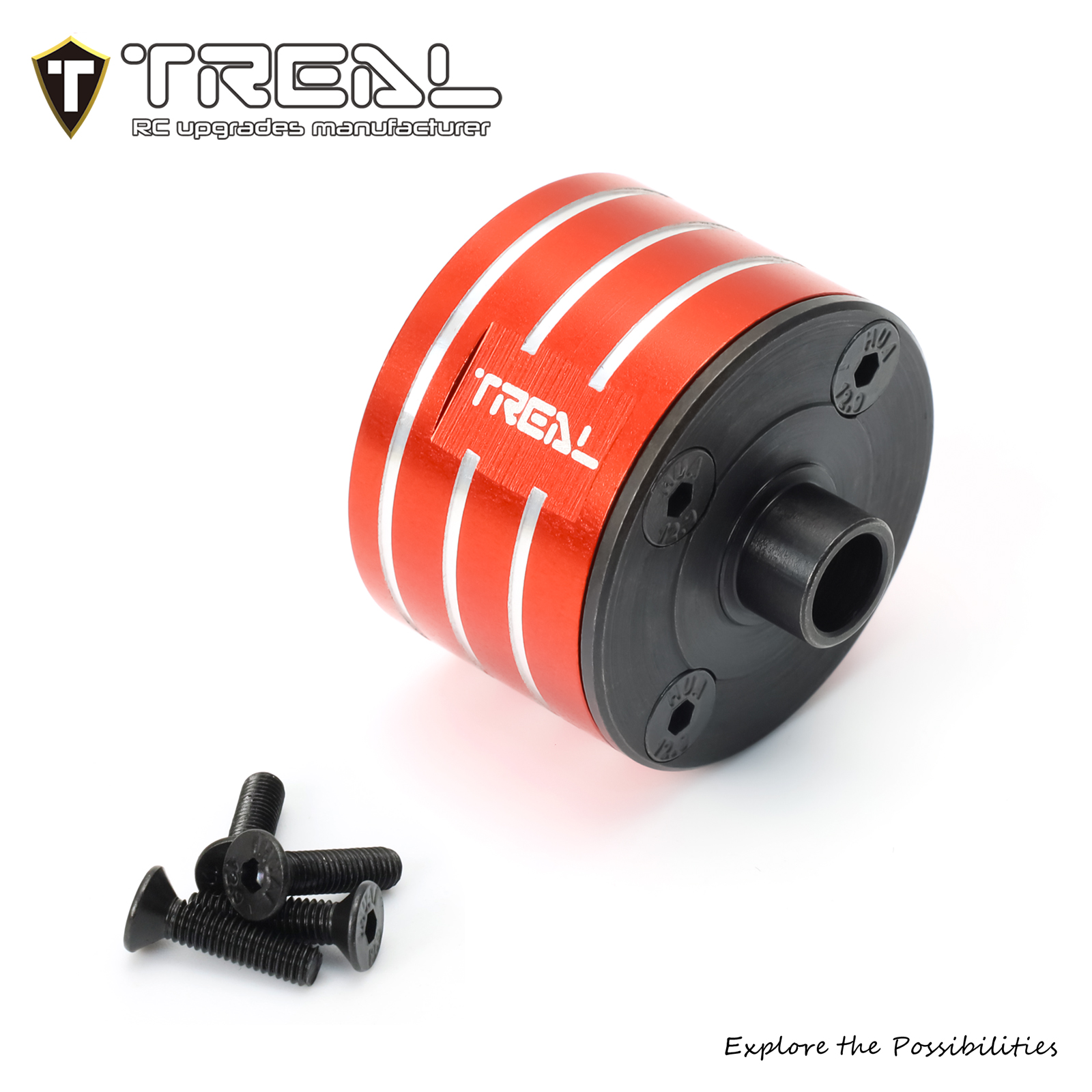 TREAL Heavy-Duty Hardened Steel 7075 Aluminum Differential Case