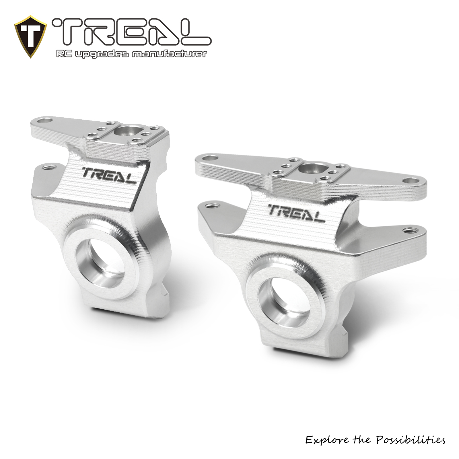 TREAL High-Strength 7075 Aluminum Front Knuckles (2pcs Set) CNC ...