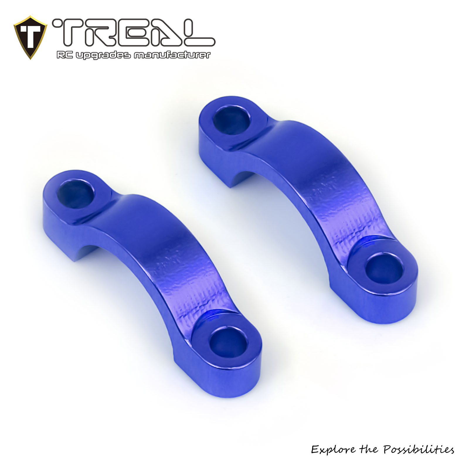 TREAL Aluminum 7075 Hydro Ram Steering Clamps CNC Machined