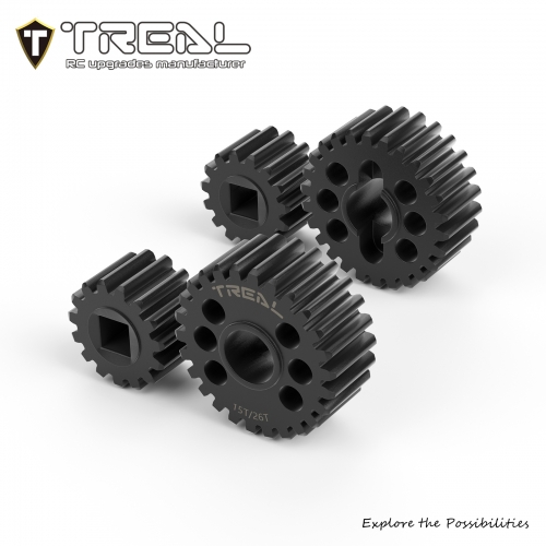 TREAL Harden Steel Overdrive OD Portal Gears Set (15T/26T) for TREAL Harden Steel Overdrive OD Portal Gears Set (15T/26T) for