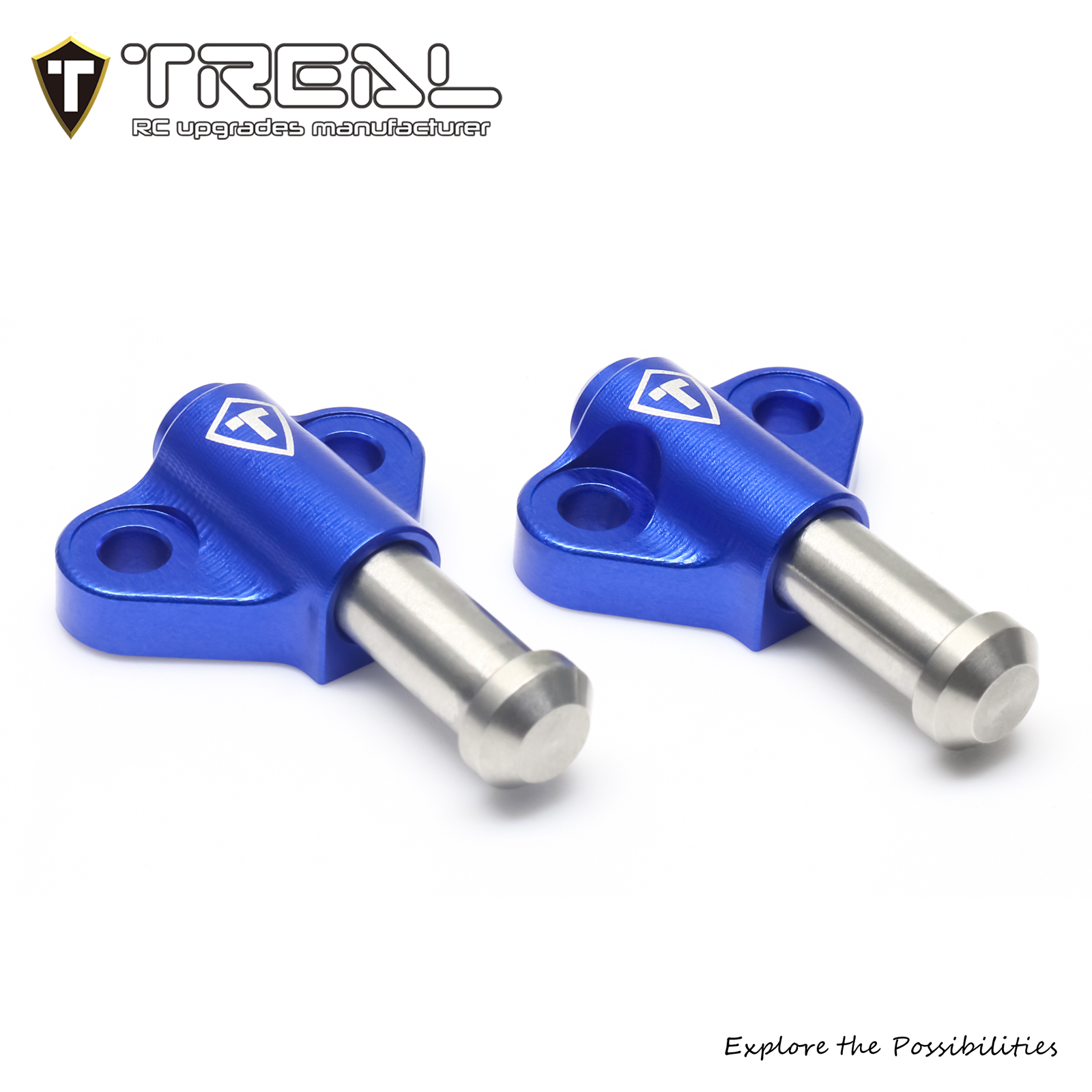 TREAL 7075 Aluminum CNC Machined Bump Stops – Upgrade for Vanquish