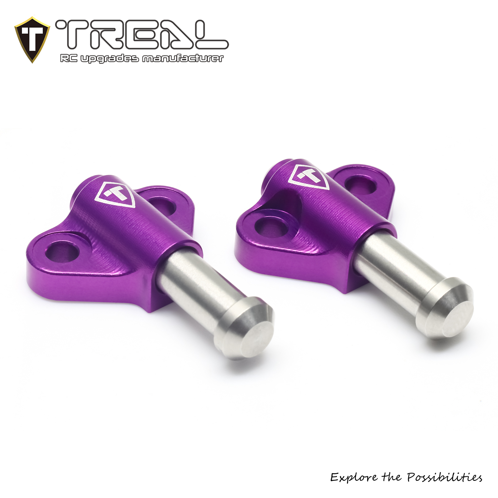 TREAL 7075 Aluminum CNC Machined Bump Stops – Upgrade for Vanquish