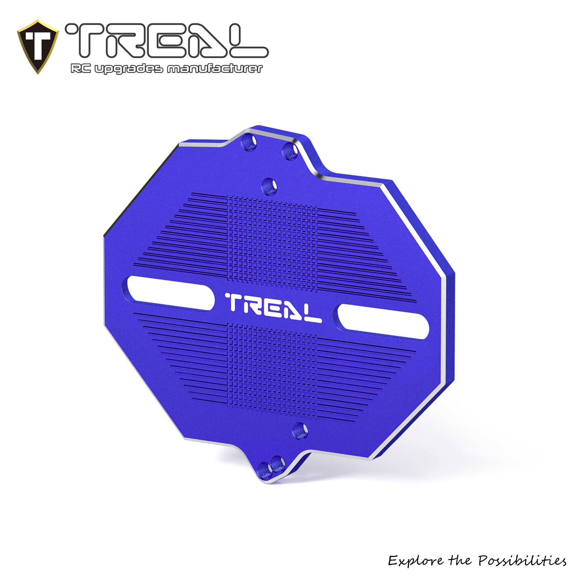 TREAL Aluminum 7075 ESC Mount Mounting Plate for Mini MAXX