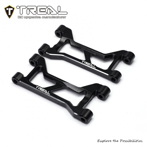 TREAL 7075 Aluminum Rear Upper Control Arms Heavy-Duty Suspension Arm Set for Traxxas 1/16 Mini Maxx