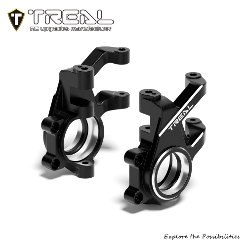 TREAL 7075 Aluminum Front Steering Knuckles for Traxxas FUNCO 8S VXL 1:6 Sand Car