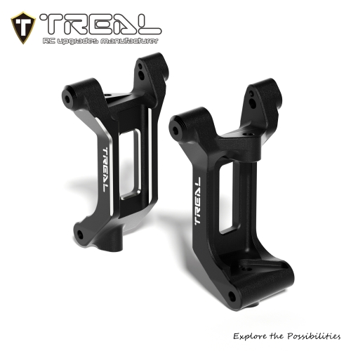 TREAL 7075 Aluminum Front C Hubs Carrier Blocks(L/R) for Traxxas FUNCO Pro Scale Sand Car