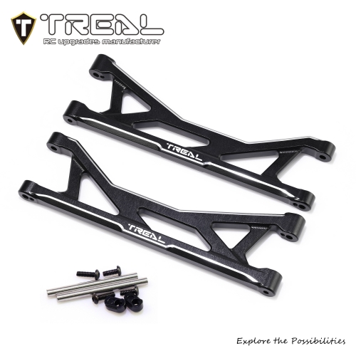 TREAL 7075 Aluminum Rear Upper Suspension A Arms for Traxxas 1:6 Funco Sand Car and 1:5 XMAXX