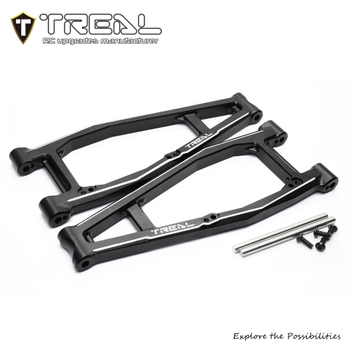 TREAL 7075 Aluminum Front Upper Suspension A Arms for Traxxas 1:6 Funco Sand Car