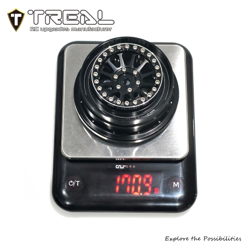 Treal UDR Wheels (2) Aluminum Beadlock Wheels for UDR-Fitting