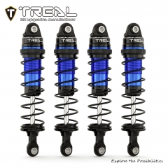 TREAL Heavy Duty Steel Center Slider Driveshaft Set (2P) for 1/18