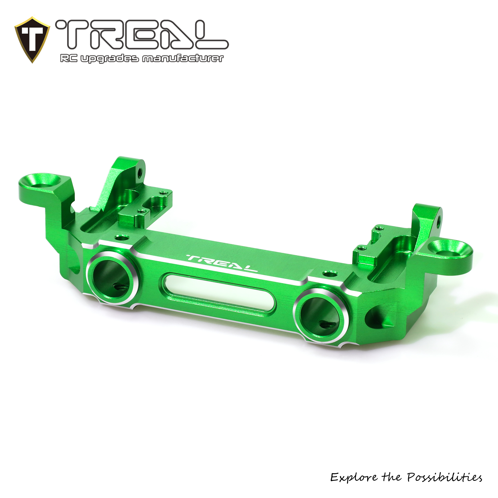 Treal SCX6 Front Bumper Mount/Servo Mount/Body Mounts(FR/RR) Multi