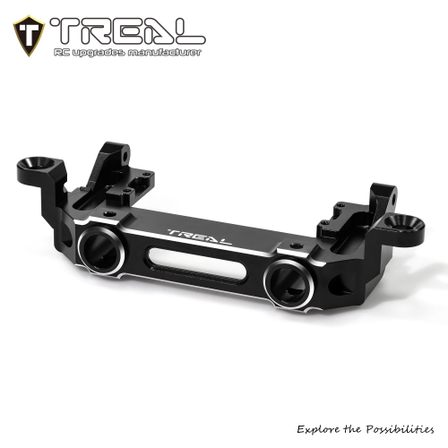 Treal SCX6 Front Bumper Mount/Servo Mount/Body Mounts(FR/RR) Multi-Function Alu 7075 CNC Machined Upgrades for Axial SCX6
