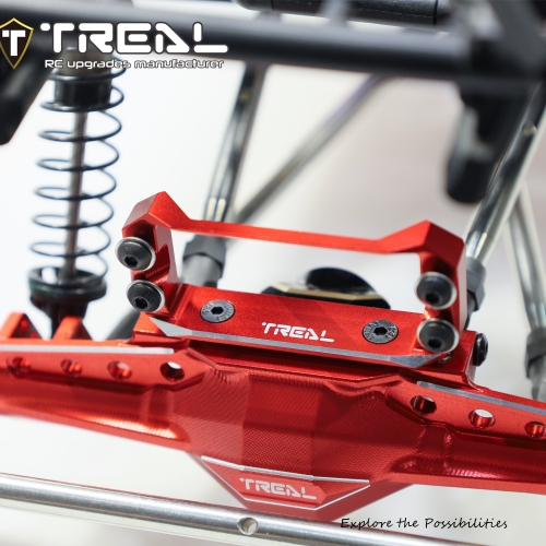 Treal Aluminum Axle Servo Mount Axial Capra 1:10 RC Cars