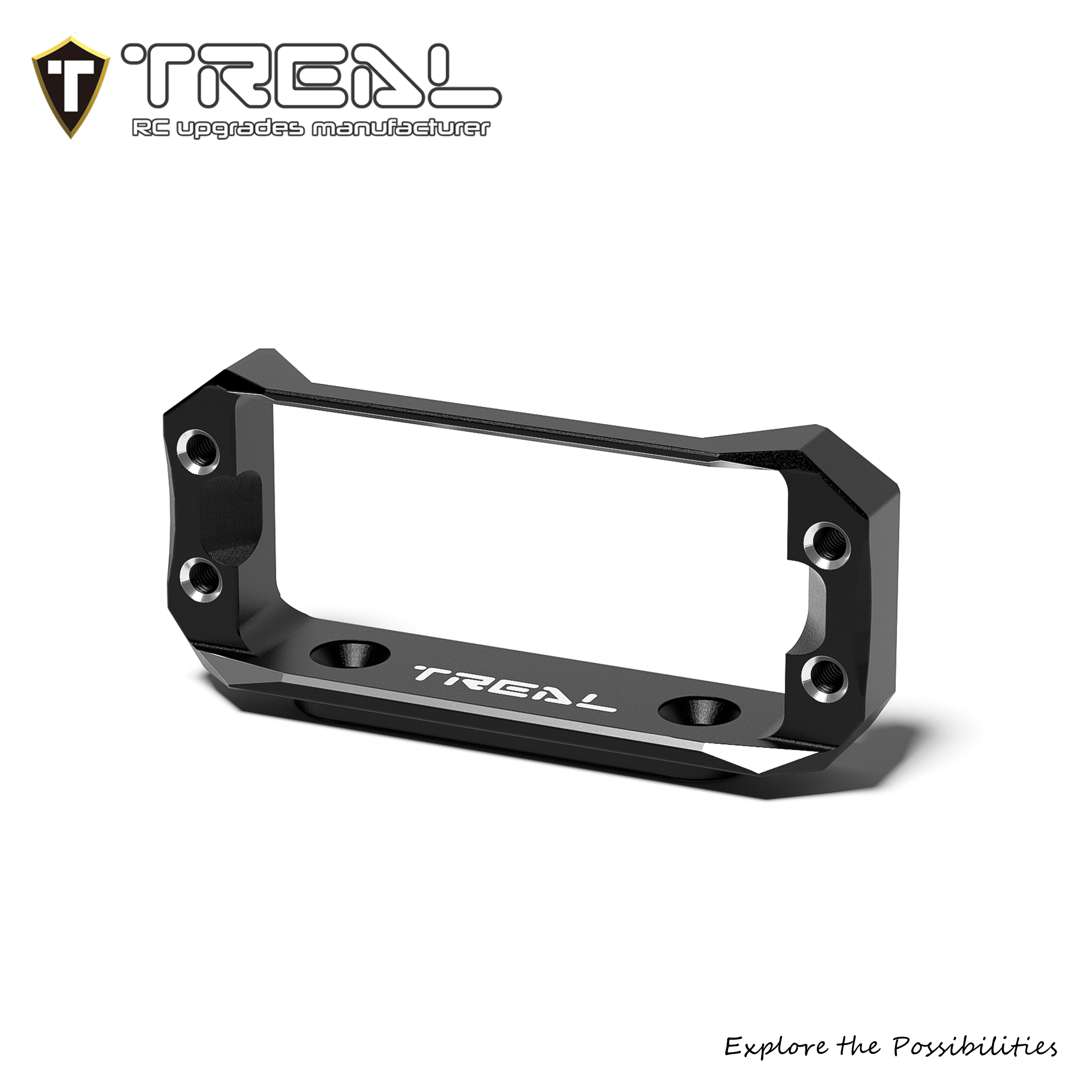 Treal Aluminum Axle Servo Mount Axial Capra 1:10 RC Cars