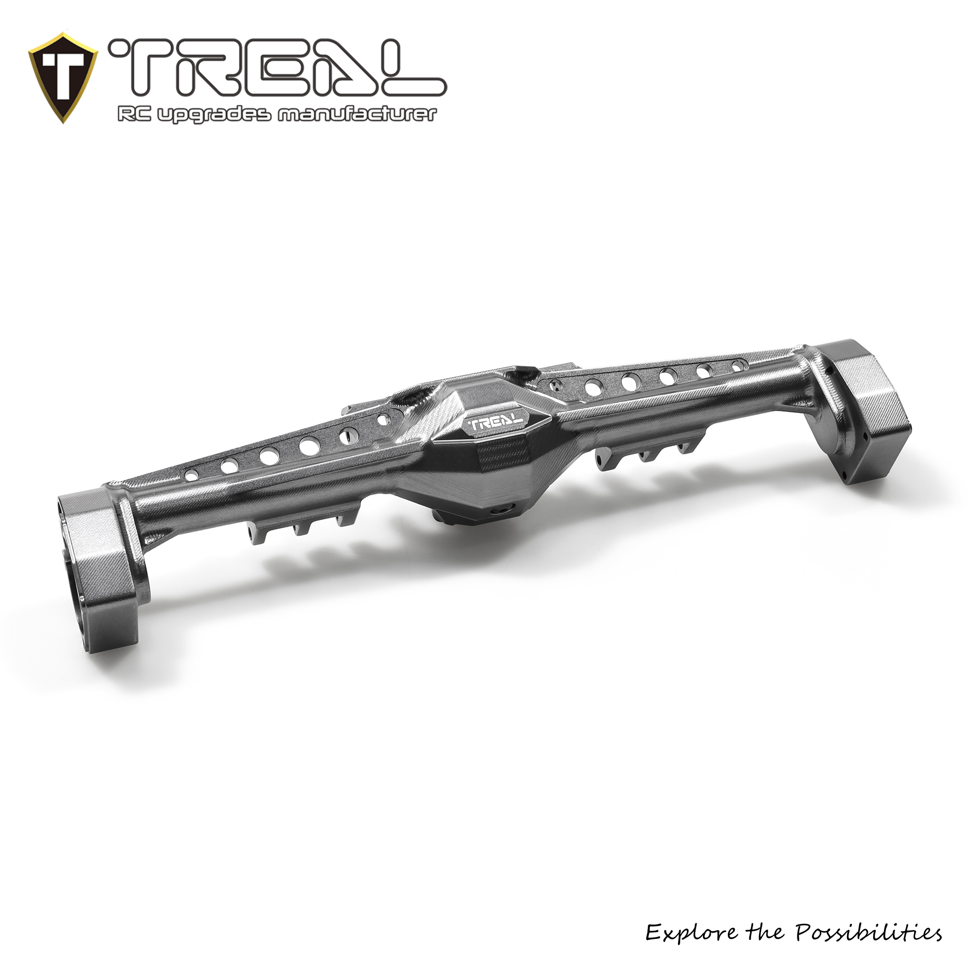 Treal Capra Rear Axle Housing CNC Solid Billet Aluminum 7075 One