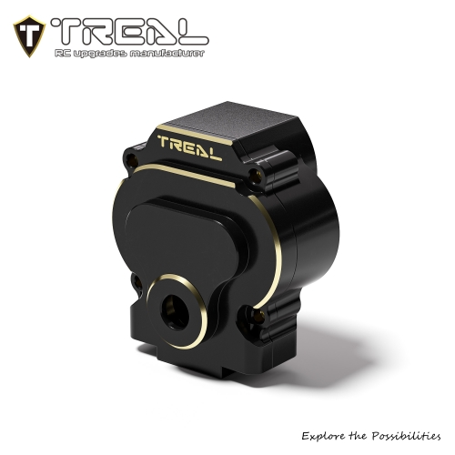 TREAL Brass Transmission Case Gearbox Upgrades for Redcat 1/18 Ascent18