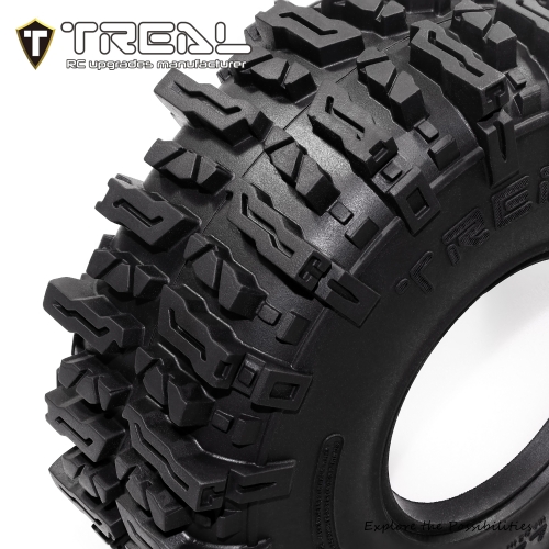 TREAL 1.9 Crawler Tires 1.9'' Soft and Sticky Tire for 1/10 1/10
