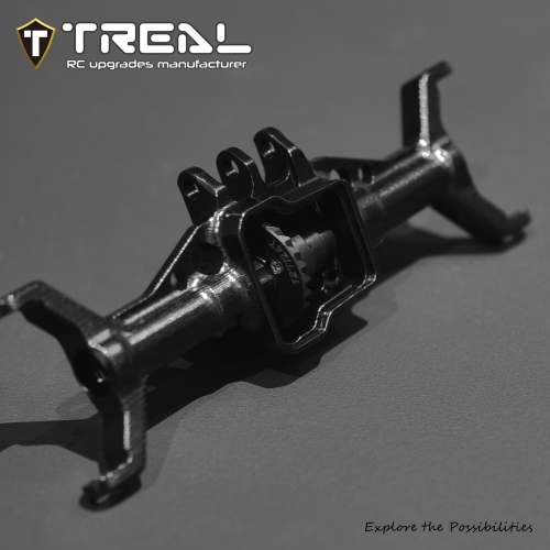 TREAL TRX4M Harden Steel Diff Ring&Pinion Gear Set 12T/24T
