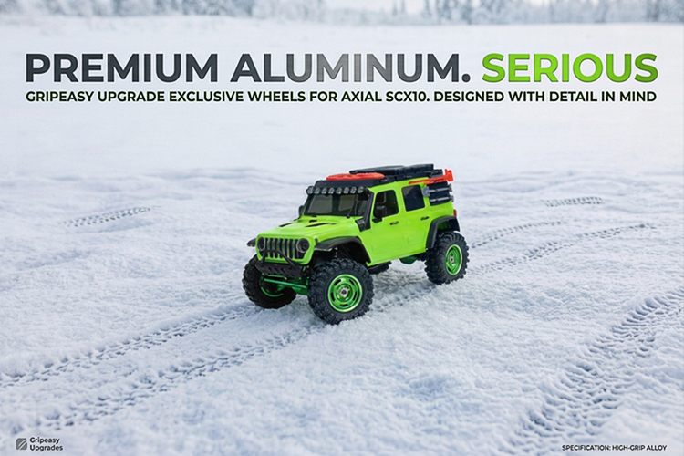 TREAL Beadlock Wheels & RC Rock Crawler Upgrades | Shop SCX24