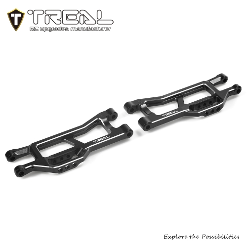 TREAL Aluminum 7075 Front Lower Arms Suspension Arm Set for Traxxas Mini XRT