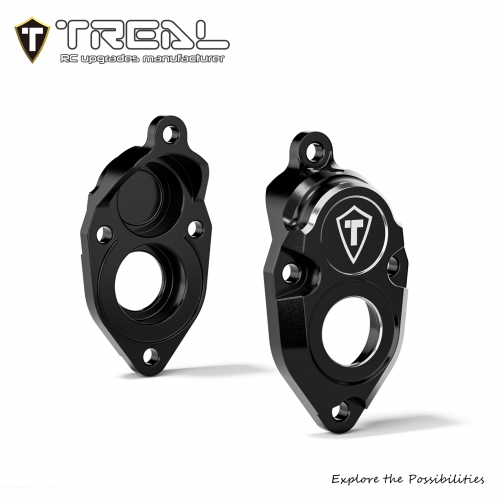 TREAL Aluminum 7075 Rear Outer Portal Covers External Cap for Vanquish VRD/VS4-10