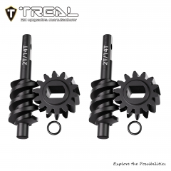 TREAL SCX6 Rear Axle Housing One Piece CNC Billet Machined