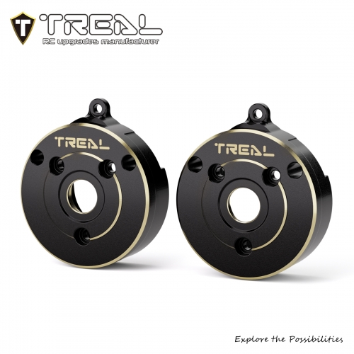 TREAL Brass Rear Outer Portal Covers External Portal Drive Housing(2) Counter Weight for Vanquish VRD/VS4-10