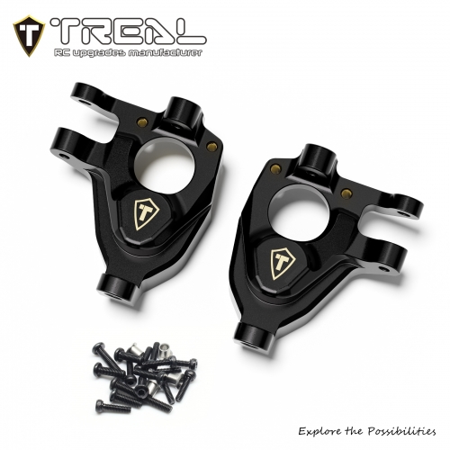 TREAL Brass Front Inner Portal Covers Steering Knuckles (2) Heavy