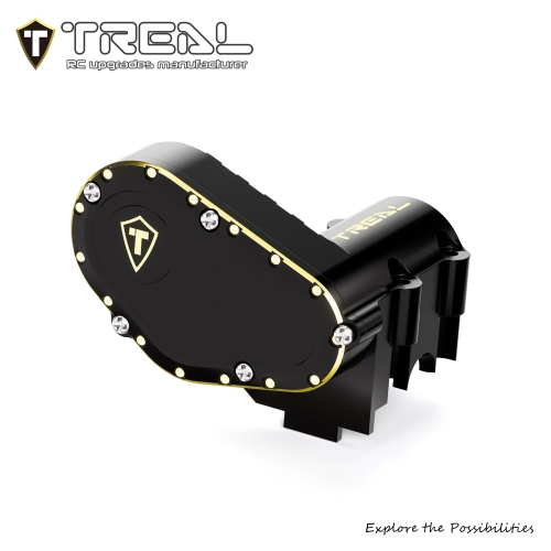 TREAL Brass Transmission Case Gearbox for 1/30 Axial SCX30