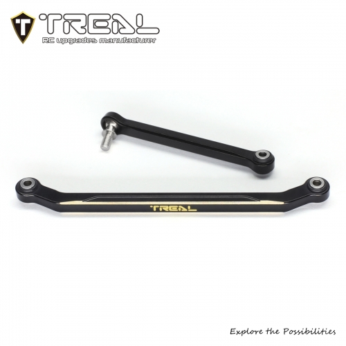 TREAL Brass Front Steering Links Weights 13g Upgrades for 1/18 Redcat Ascent-18 Crawler