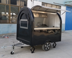 ERZODA Mobile Food Trailer Concession Truck Catering Trailer 230X165X230CM