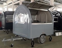 ERZODA Food Trailer Catering Food Truck  Food cart 280X165X230CM