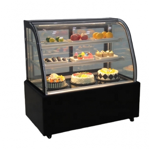 Bakery Showcase Cake Display Small Hot Pie Display Countertop Refrigerator small display refrigerator