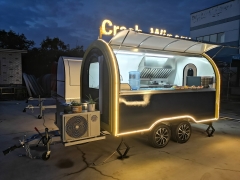 ERZODA Custom food trucks food trailers 340X200X240CM