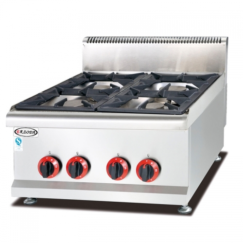 Combisteel Gas stove table model | 4-burner